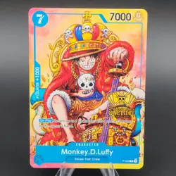 One Piece Monkey.D.Luffy (2nd Anniversary Stamped Promo) (P-043) - Image 2