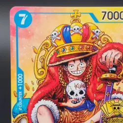 One Piece Monkey.D.Luffy (2nd Anniversary Stamped Promo) (P-043) - Image 3