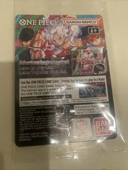 SEALED Monkey.D.Luffy (College Basketball US Voyage) P-055 One Piece Promotion.. - Image 2