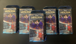 Disney TCG Lorcana Rise Of The Floodborn Factory Sealed 5 Starter Deck Lot #42 - Image 1