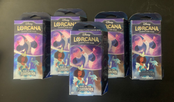 Disney TCG Lorcana Rise Of The Floodborn Factory Sealed 5 Starter Deck Lot #43 - Image 1