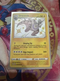 Dracozolt - SV045/SV122 - Pokemon Shining Fates Sword Shield Shiny Rare Card NM - Image 1