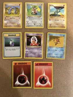 Shadowless Base Set Pokemon Card Lot Vintage WOTC - Image 1
