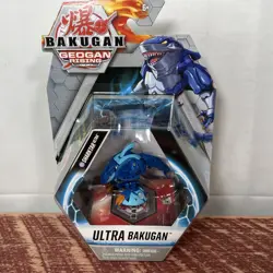 Bakugan Geogan Rising Sharktar Ultra Figure Pack Gate Cards - Image 1