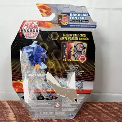 Bakugan Geogan Rising Sharktar Ultra Figure Pack Gate Cards - Image 2