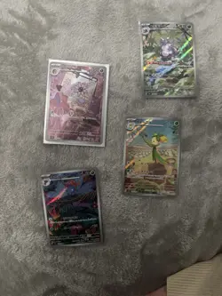 Lot of Four Japanese Pokemon Cards NM/M Condition See Pictures - Image 1