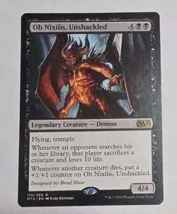 Ob Nixilis Unshackled - 2015 Base Set (Magic The Gathering Card) Lightly Played - Image 1