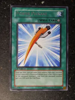 Yugioh Cards: POWER PICKAXE ABPF RARE # 8H85 - Image 1