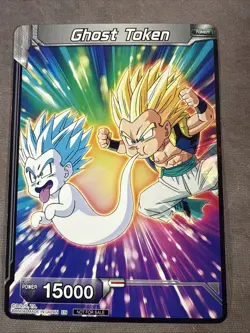 Lot Of 5 DragonBall Super Card Game Masters Token Cards Clone Meda Ghost Cell - Image 2