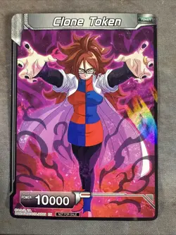 Lot Of 5 DragonBall Super Card Game Masters Token Cards Clone Meda Ghost Cell - Image 4