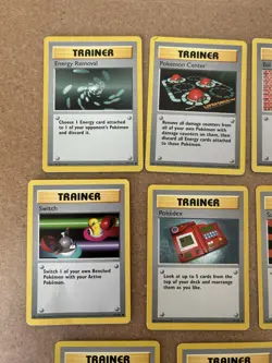 Shadowless Trainers Pokemon Card Lot Vintage WOTC - Image 3
