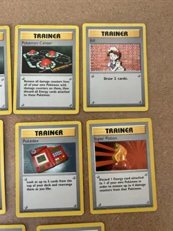 Shadowless Trainers Pokemon Card Lot Vintage WOTC - Image 4