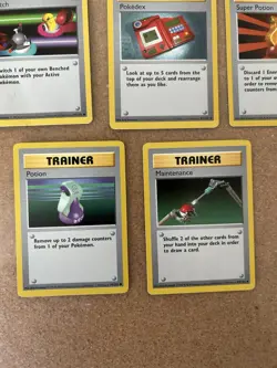 Shadowless Trainers Pokemon Card Lot Vintage WOTC - Image 5