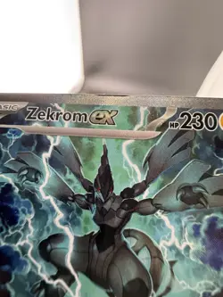 Pokemon TCG Zekrom EX Black Bolt Special Illustration Rare Card #166/086 SV - Image 3
