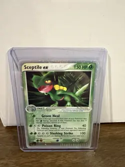 Pokemon Sceptile ex Holo 93/95 EX Emerald 2004 Trading Card English - Image 1