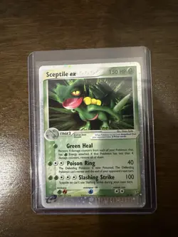 Pokemon Sceptile ex Holo 93/95 EX Emerald 2004 Trading Card English - Image 3