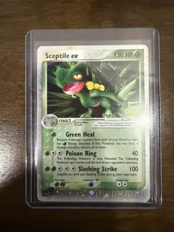 Pokemon Sceptile ex Holo 93/95 EX Emerald 2004 Trading Card English - Image 5