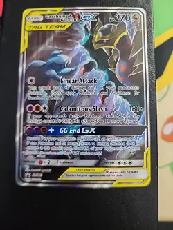 Pokemon TCG Garchomp & Giratina GX SM193 Sun & Moon Promo Card - Image 1