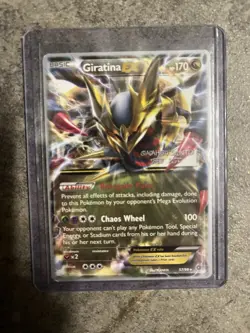 Pokemon Giratina EX TCG Holo Card 57/98 XY-Ancient Origins - Image 1