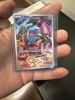 Team Rocket's Wobbuffet 203 Sv: Scarlet & Violet Promo Cards Holo - Image 1