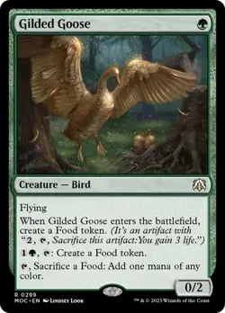 GILDED GOOSE (MOC) March of the Machine Commander - MTG - NM - Image 1