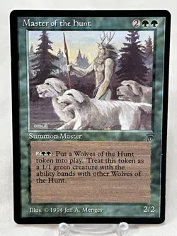 Master of the Hunt -Legends ~LP~ Magic The Gathering MTG - Image 1