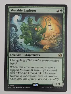 Normal Mutable Explorer 186 Lorwyn Eclipsed Mtg NM - Image 1