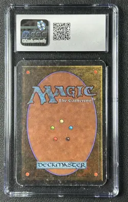 MOUNTAIN (BROWN SKY) CGC 5 1993 MAGIC: THE GATHERING MTG ALPHA #NNO 230 - Image 2