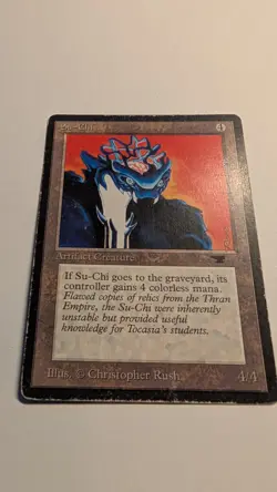 Su-Chi Antiquities MTG Magic The Gathering played - Image 1