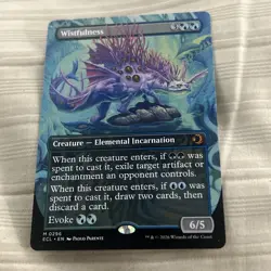 Magic: The Gathering -Wistfulness #0296 ECL Borderless Lorwyn Eclipsed MTG - Image 2