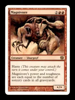 Magnivore LP Light Play Ninth Edition MTG [8108] - Image 1