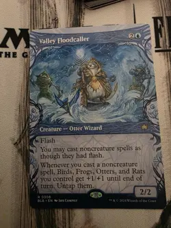 MTG Valley Floodcaller (Showcase) [Bloomburrow] Near Mint Magic - Image 1