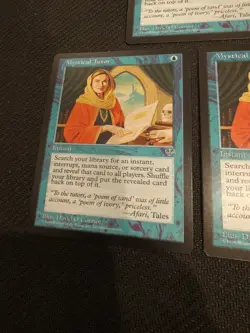 5x MTG Mirage "Mystical Tutor" Magic the Gathering WoTC LP/NM - Image 2
