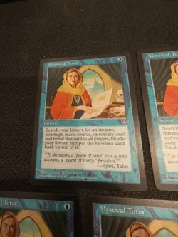 5x MTG Mirage "Mystical Tutor" Magic the Gathering WoTC LP/NM - Image 3