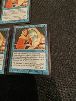 5x MTG Mirage "Mystical Tutor" Magic the Gathering WoTC LP/NM - Image 5