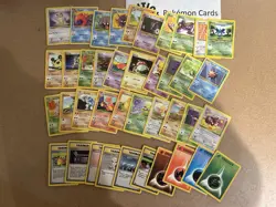 Pokemon Bulk WOTC 40 Card Vintage Lot Collection No Dups - Image 1
