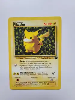 Pikachu - No. 1 Black Star Promo Pokemon - Near Mint - Image 1