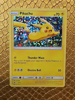 Pokemon TCG Pikachu Pokemon Promos SM04 Holo Promo Promo - Image 1