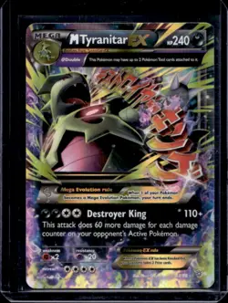 2015 Pokemon XY Ancient Origins M Tyranitar Jumbo Promos EX Rare #43/98 - Image 1