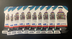 Pokemon TCG Twilight Masquerade Factory Sealed Booster Pack Lot of 10 Lot #56 - Image 2