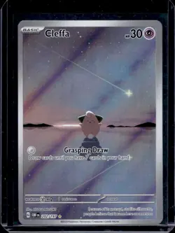 2023 Pokemon SV Obsidian Flames OBF EN Cleffa Illustration Rare #202/197 - Image 1