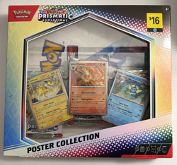 Pokemon TCG Scarlet & Violet Prismatic Evolutions Poster Collection Box - Sealed - Image 1