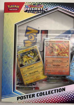 Pokemon TCG Scarlet & Violet Prismatic Evolutions Poster Collection Box - Sealed - Image 2