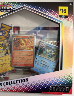 Pokemon TCG Scarlet & Violet Prismatic Evolutions Poster Collection Box - Sealed - Image 3