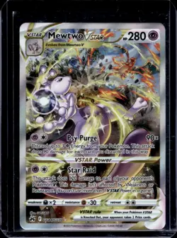 2023 Pokemon SWSH Crown Zenith Mewtwo VST Galarian Gallery Ultra Rare #GG44/GG70 - Image 1