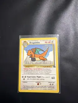 1999 Vintage Pokemon Dragonite #5 WOTC, Kids WB Presents the First Movie - Image 1