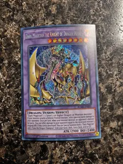 Yugioh Dark Magician The Knight of Dragon Magic - BLMR-EN001 - Secret Rare - NM - Image 1