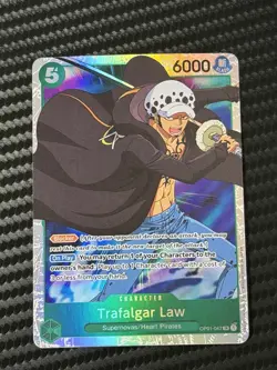 Trafalgar Law One Piece Card TCG Romance Dawn OP01-047 SR English - Image 1
