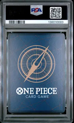 2022 ONE PIECE JPN PROMOS SAIKYO JUMP-SEPTEMBER 2022 #007 MONKEY D. LUFFY PSA 9 - Image 2