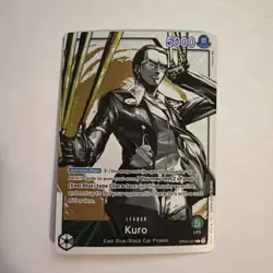 One Piece TCG Kuro OP03-021 Alt Art Leader Pillars Of Strength English NM - Image 1